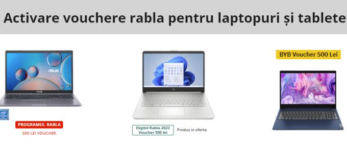 laptopuri cu vouchere rabla electrocasnice 500 lei